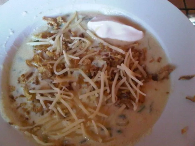 Käse-Lauch-Suppe.... - Rezept