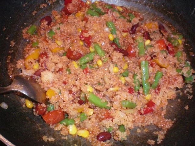 Couscous-Gemüsepfanne - Rezept