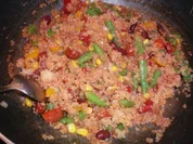 Couscous-Gemüsepfanne - Rezept