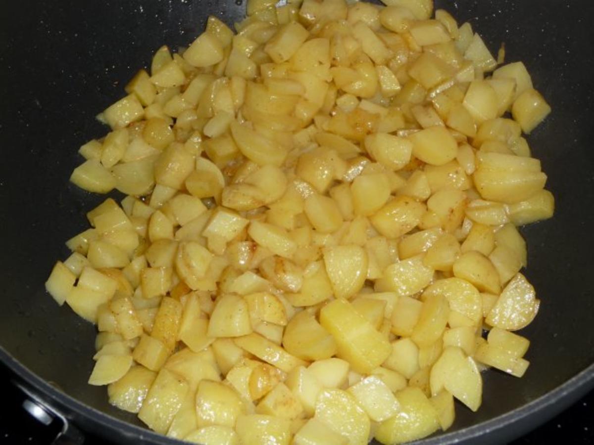 Schmorkartoffeln mit Forellenfilet - Rezept - Bild Nr. 3
