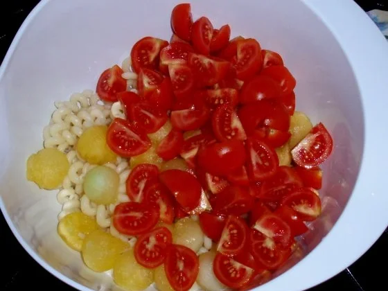 Fruchtiger Nudelsalat a la Linda - Rezept - Bild Nr. 7