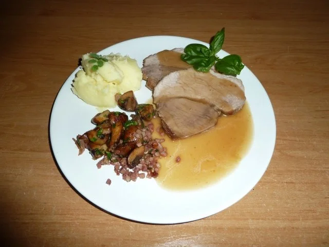 Rezept: Schweinenuss geschmort Bild Nr. 5 Schweinenuss geschmort - Rezept - Bild Nr. 5