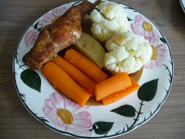 Rezept: Kaninchen : Keulen aus dem Zaubertopf* Kaninchen : Keulen aus dem Zaubertopf* - Rezept