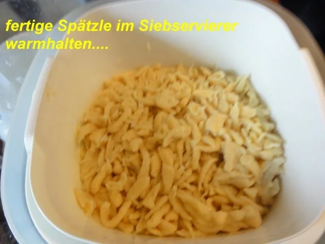 Nudeln:    KNÖPFLE   -Grundrezept Spätzleteig- - Rezept - Bild Nr. 6