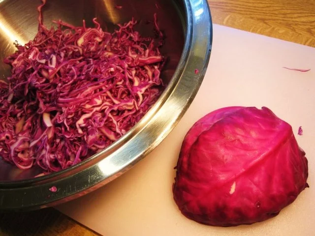 Roher Krautsalat - heute mal rot ... - Rezept - Bild Nr. 2