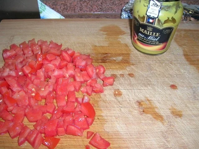 Rosa pochiertes Schweinefilet im Kräutermantel auf Pfifferling-Gnocchi Ragout - Rezept - Bild Nr. 10