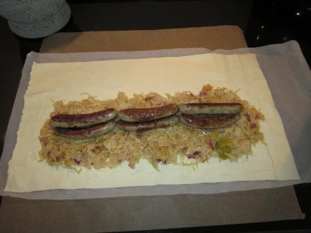 Sauerkraut + Nürnberger = Deftiger Strudel - Rezept - Bild Nr. 7