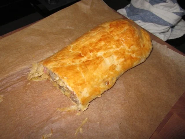 Sauerkraut + Nürnberger = Deftiger Strudel - Rezept - Bild Nr. 9