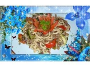 Hack : Nudelpfanne mit Hack und Gemüse - Rezept