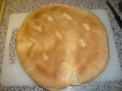 Fladenbrot  mit Hartweizengriessmehl - Rezept