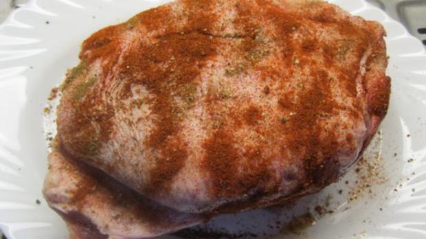 Bild der 80 Grad Putenoberkeule mit traumhafter Geflügelsauce