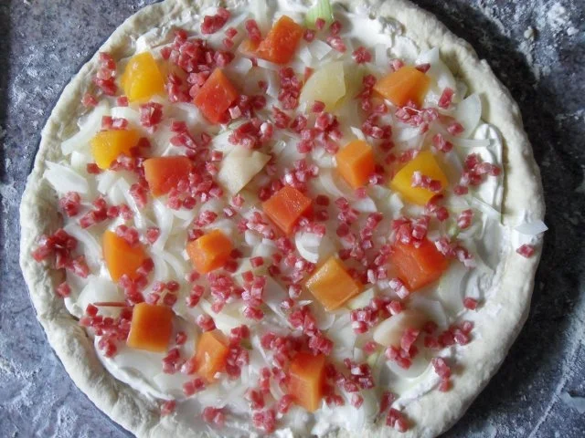 Flammkuchen „sweet and tasty“ - Rezept - Bild Nr. 8