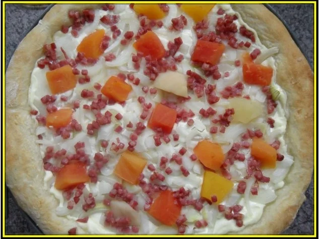 Flammkuchen „sweet and tasty“ - Rezept - Bild Nr. 2