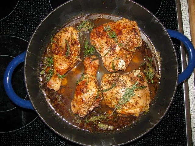 Geflügel: Hähnchen in Tomaten-Sahne-Soße - Rezept - Bild Nr. 3