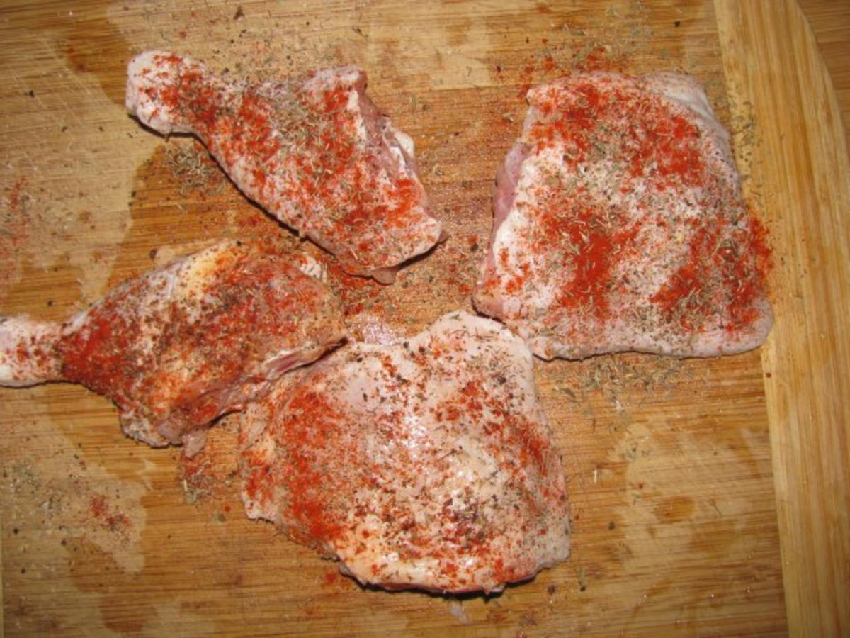 Geflügel: Hähnchen in Tomaten-Sahne-Soße - Rezept - Bild Nr. 2