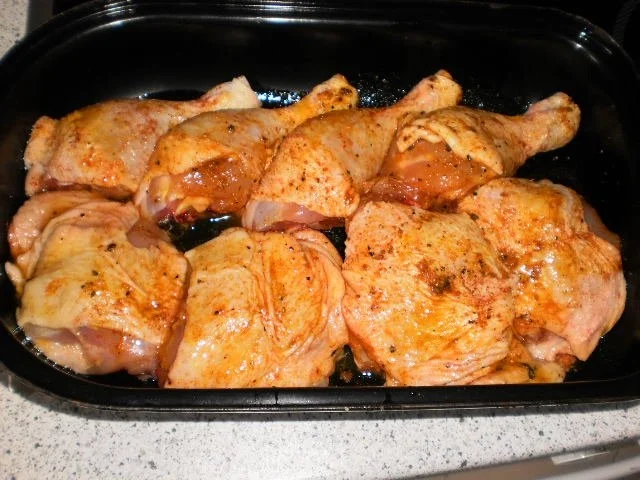 Rezept: Hähnchenkeulen mit gefüllten Nudeln an Gemüsemischung Bild Nr. 4 Hähnchenkeulen mit gefüllten Nudeln an Gemüsemischung - Rezept - Bild Nr. 4