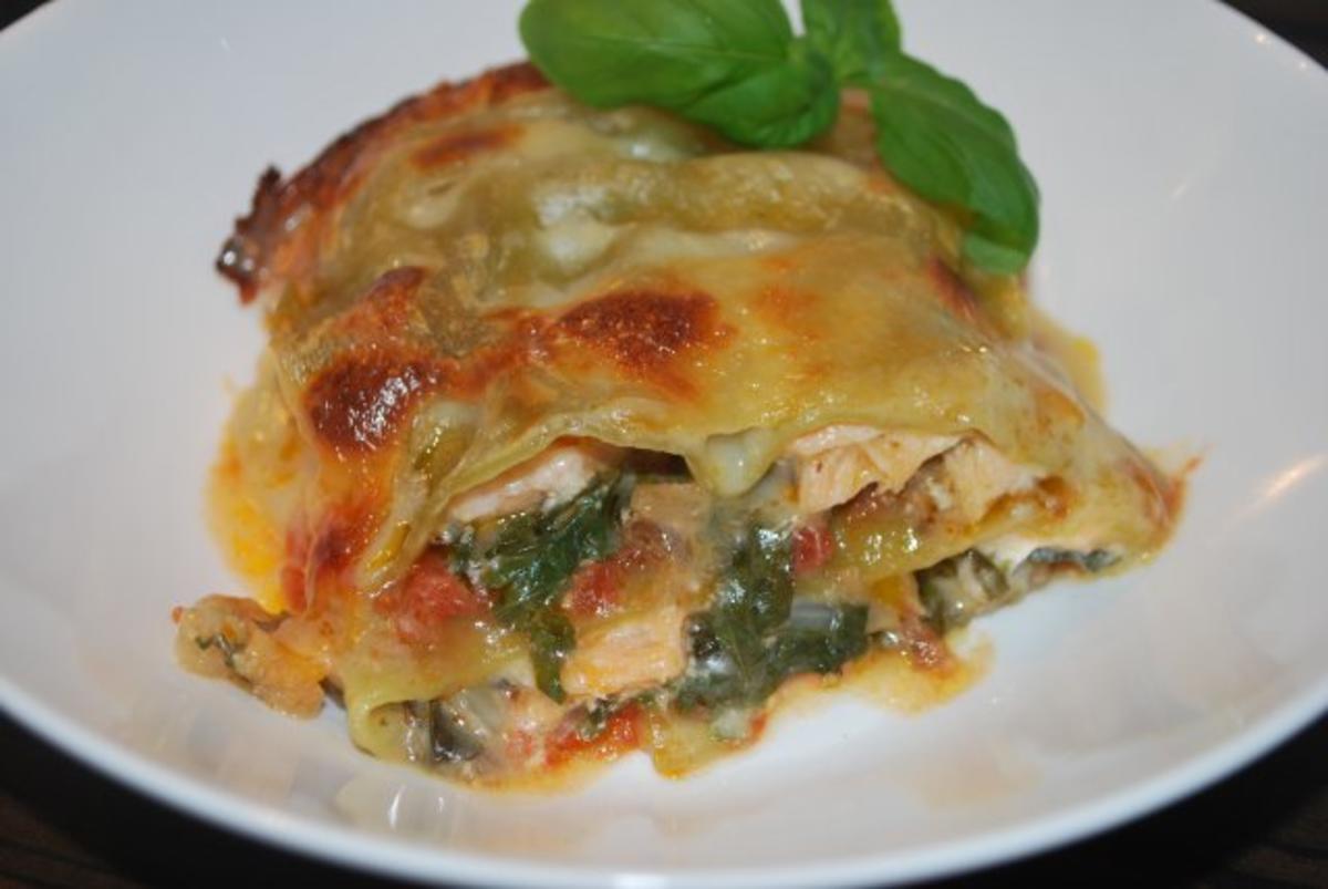 Bilder für Annis Mangold-Lachs-Lasagne Rezept