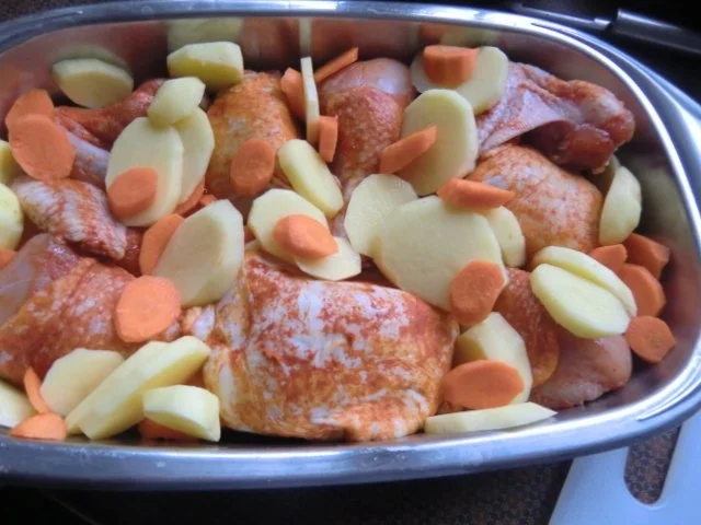 Rezept: Zitronenhähnchen aus dem Backofen Bild Nr. 2 Zitronenhähnchen aus dem Backofen - Rezept - Bild Nr. 2