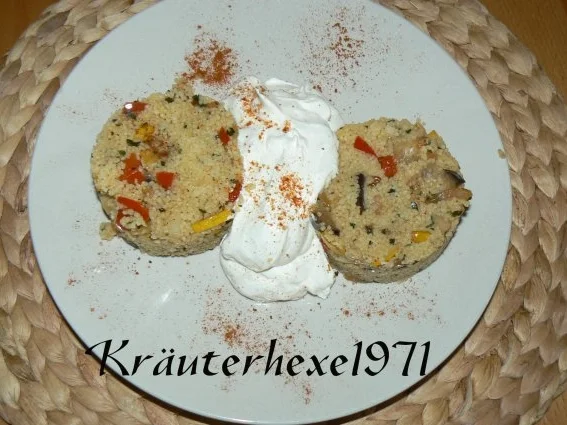 Rezept: Gemüsecouscous mit Quark Bild Nr. 2 Gemüsecouscous mit Quark - Rezept - Bild Nr. 2