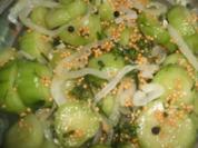 schnelle Gurkenhappen - Rezept