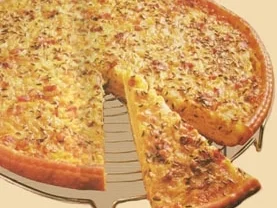 Zwiebelkuchen (fettarm) - Rezept