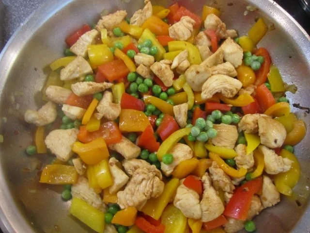 Hühner-Nudelpfanne - Rezept - Bild Nr. 2