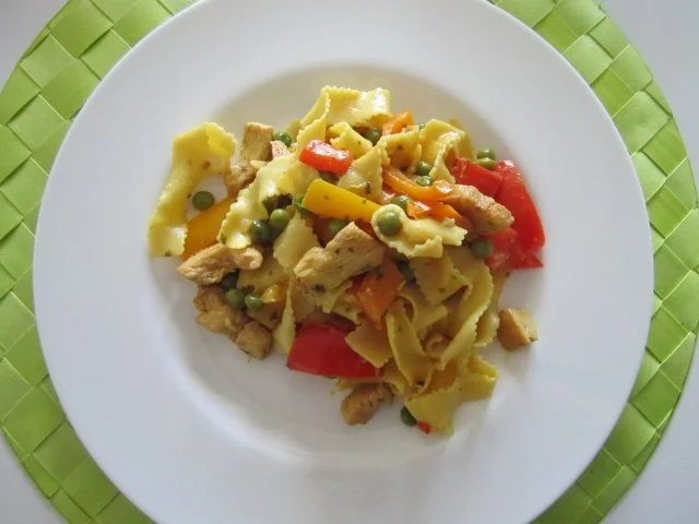 Hühner-Nudelpfanne - Rezept - Bild Nr. 4