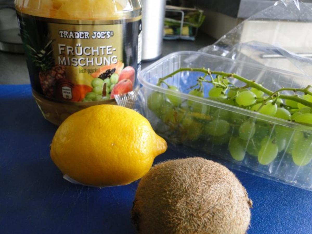 Hähnchenbrustfiltlets mit Ziegenkäse gefüllt und gerollt NT in einer Obst-Currysauce  NT - Rezept - Bild Nr. 6