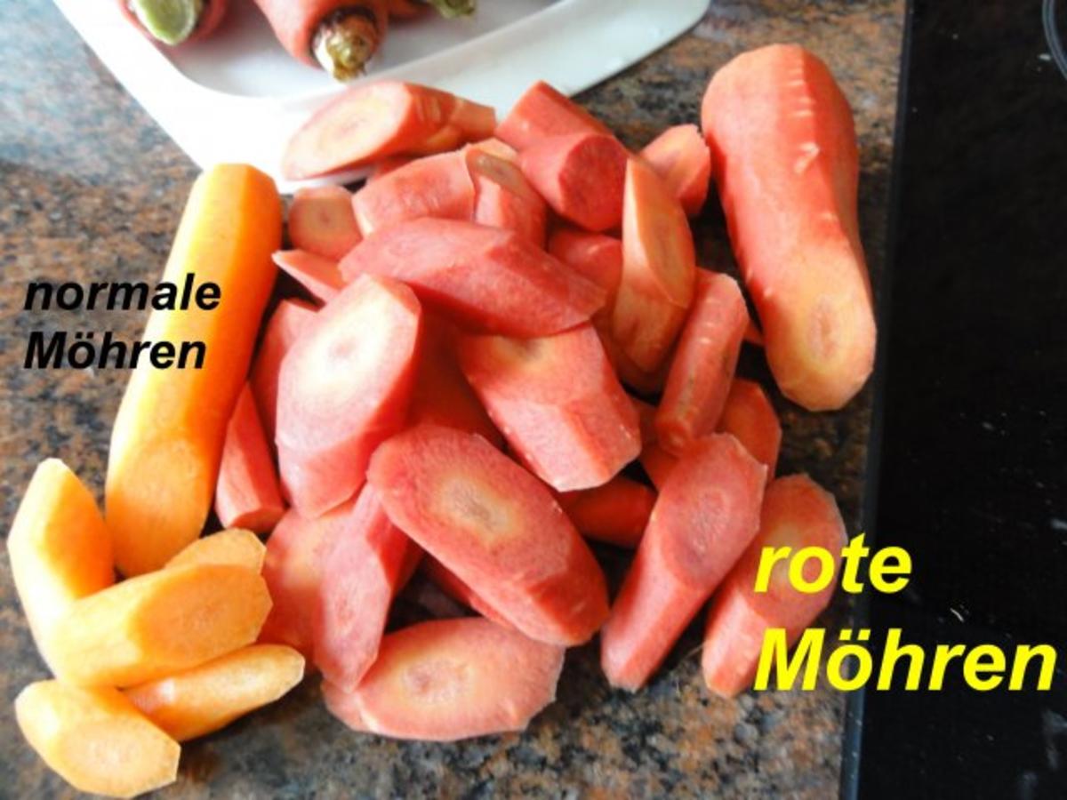 Gemüse: " ROTE"  MÖHREN - GEMÜSE - Rezept - Bild Nr. 2