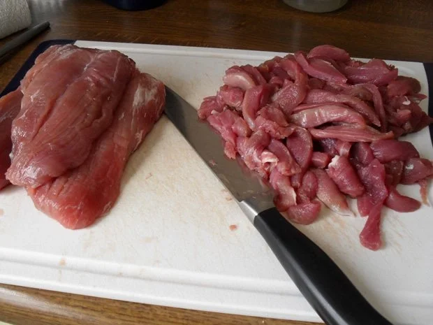 Rezept: Gyros aus Schweinefilet und Tsatztiki mit Bums von der Rezeptemaus Bild Nr. 3 Gyros aus Schweinefilet und Tsatztiki mit Bums von der Rezeptemaus - Rezept - Bild Nr. 3