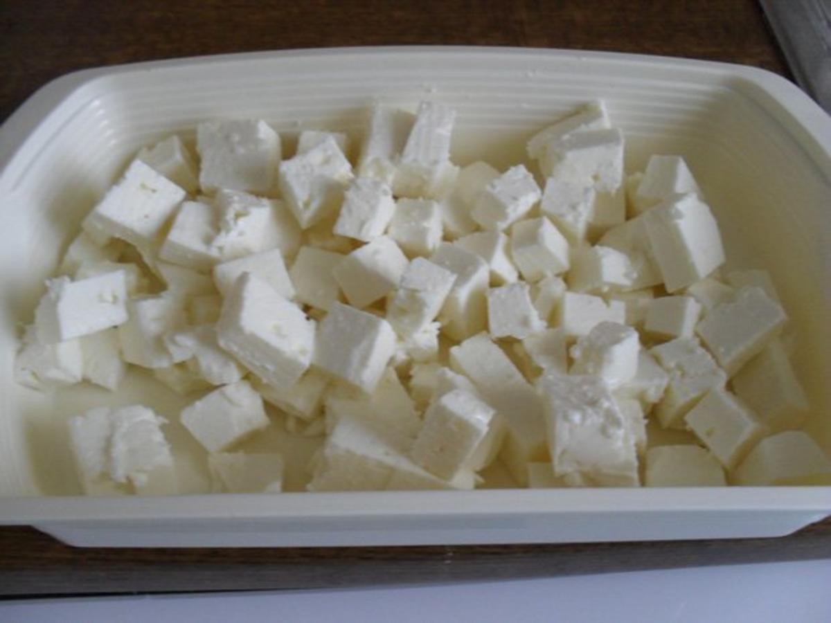 Bauernsalat mit Feta und Oliven mein Geburtstagsessen mit Gyros und ...