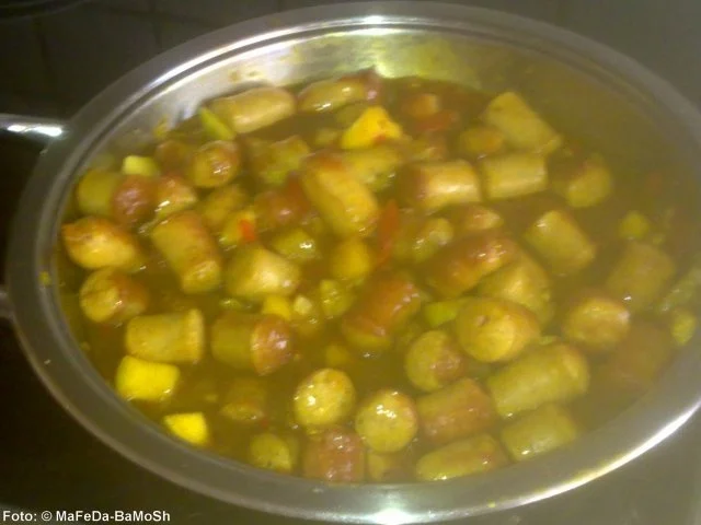 Bratwurst-Curry - Rezept - Bild Nr. 2