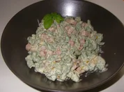 Spinat-Spätzle mit Schinken-Kräuter-Sauce - Rezept