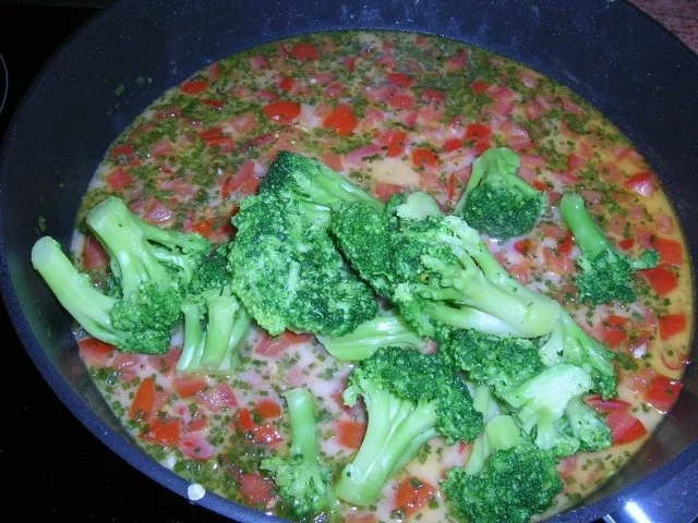 Conchiglie mit Venusmuscheln, Flusskrebsen und Broccoliröschen - Rezept - Bild Nr. 7