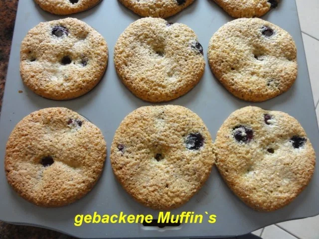 Rezept: Muffin: BLAUBEEREN im NUSSTEIG Bild Nr. 9 Muffin: BLAUBEEREN im NUSSTEIG - Rezept - Bild Nr. 9