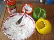 Gefüllte Paprika Snacks - Rezept