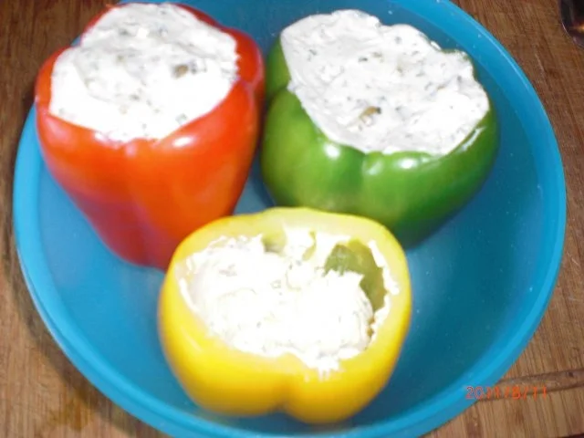 Gefüllte Paprika Snacks - Rezept - Bild Nr. 2