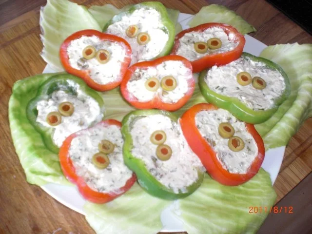 Gefüllte Paprika Snacks - Rezept - Bild Nr. 6