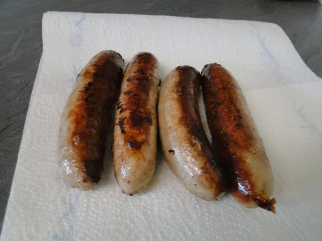 Gewickelte Bratwurst mit Möhrengemüse abgeschmeckt mit dem Gewürzsalz von Dieter, danke - Rezept - Bild Nr. 5
