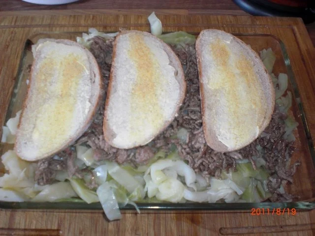 Spitzkohl - Brot - Auflauf - Rezept - Bild Nr. 8