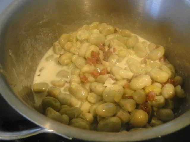 Steinbeißerfilet auf dicke Bohnenbettchen - Rezept - Bild Nr. 8