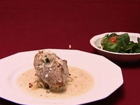 Rezept: Schweinefilet mit Gorgonzola-Soße (Carlo von Tiedemann) Schweinefilet mit Gorgonzola-Soße (Carlo von Tiedemann) - Rezept