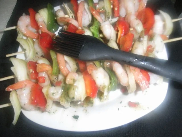 BiNe` S GARNELENSPIESSE - Rezept