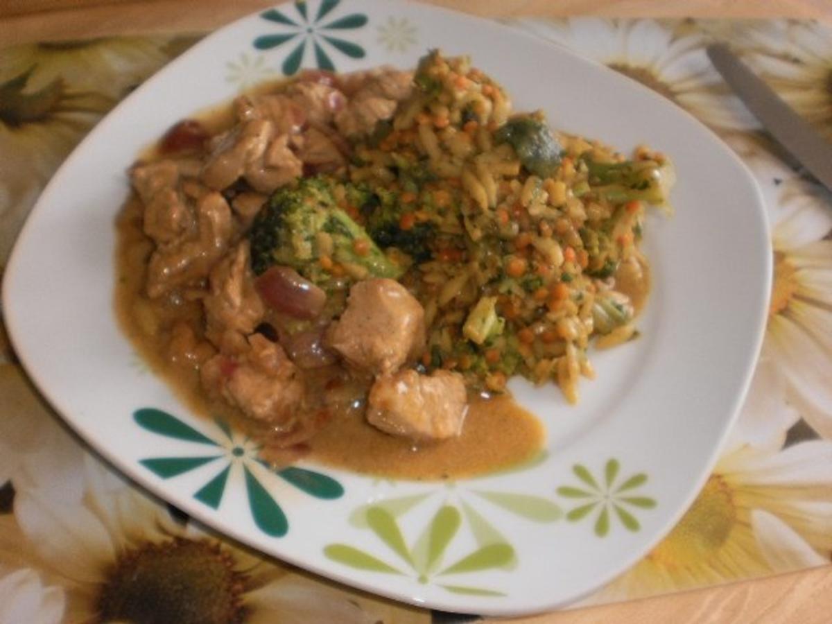 Nudel-Curry mit roten Linsen - Rezept - Bild Nr. 2