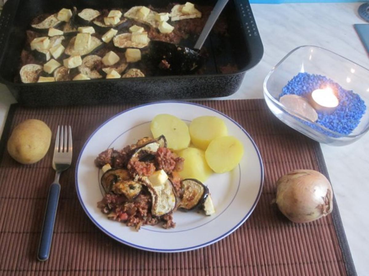 Auberginen Auflauf mit Kartoffeln a`la Starfleet - Rezept - Bild Nr. 2