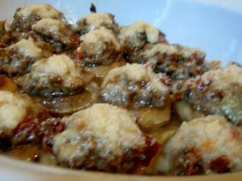 Rezept: Pikant gefüllte Champignons mit Joghurt-Dipp Bild Nr. 7 Pikant gefüllte Champignons mit Joghurt-Dipp - Rezept - Bild Nr. 7