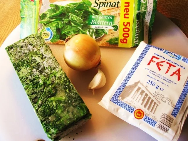 Blattspinat mit Feta ... - Rezept - Bild Nr. 2