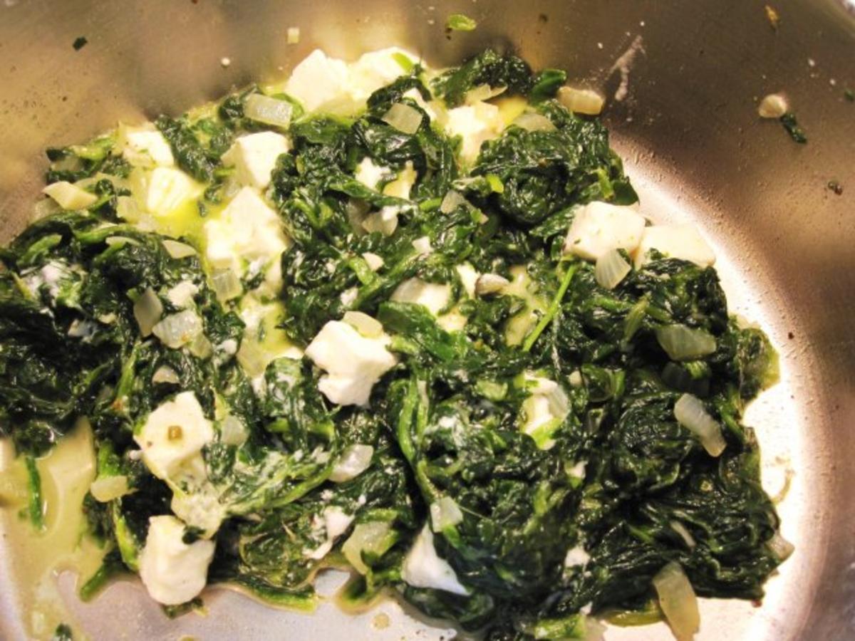 Blattspinat mit Feta ... - Rezept - Bild Nr. 6