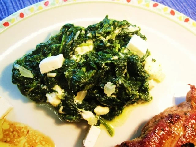 Blattspinat mit Feta ... - Rezept - Bild Nr. 7