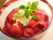 Sahnige Rote Grütze ... - Rezept
